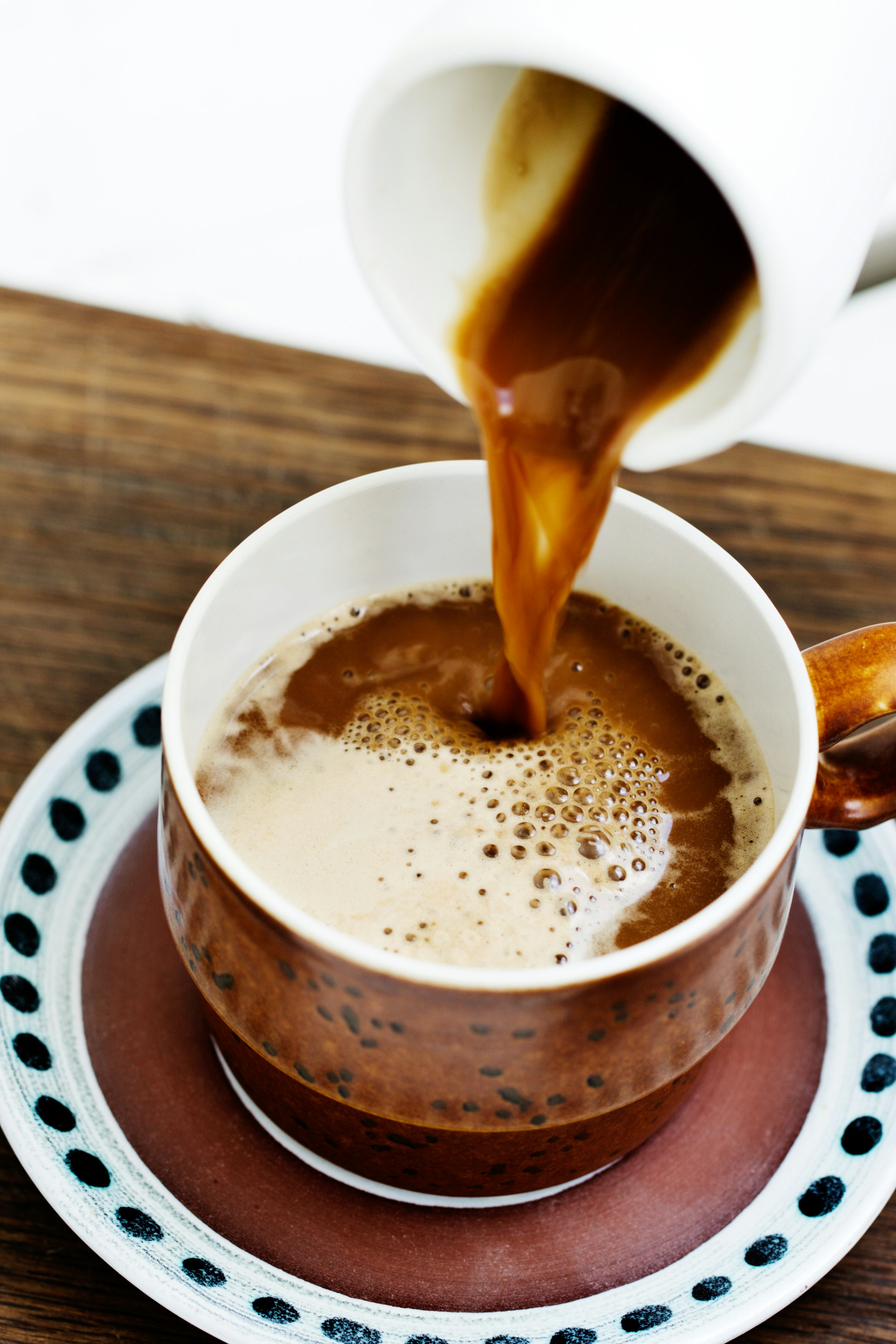 Cafe con aceite de coco en ayunas